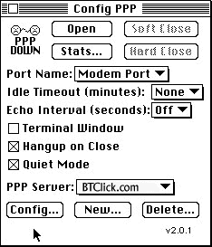 Configure PPP mac1